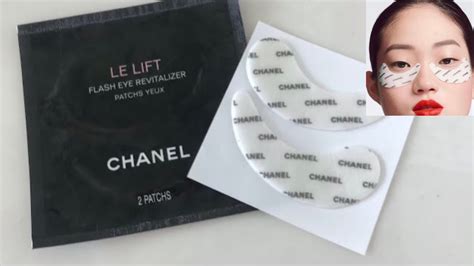 chanel under eye pads|chanel eye revitalizer.